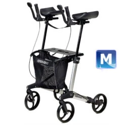Sunrise Medical Gemino 30 M Walker UAL, Rollator Mit Unterarmauflagen, Personengröße 135-170cm, Bis 130 Kg Belastbar