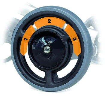 Sunrise Medical Gemino 30 (M) SpeedControl Rollator Komplett 6 Sunrise Medical Gemino 30 (M) SpeedControl Rollator Komplett – Bild 4