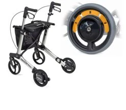 Sunrise Medical Gemino 30 (M) SpeedControl Rollator Komplett 8 Sunrise Medical Gemino 30 (M) SpeedControl Rollator Komplett -Coloplast Verkaufsgeschäft Gemino Speedcontrol