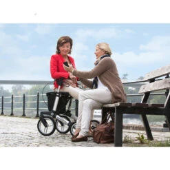 Sunrise Medical Gemino 60 Standard, Leichtgewichtsrollator, Outdoor-Gehwagen, Für Körpergroße 150-200cm -Coloplast Verkaufsgeschäft Gemino60 neu5 5