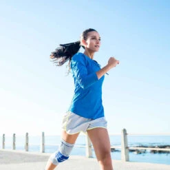 Bauerfeind GenuTrain Natur, Aktivbandage, Atmungsaktiv -Coloplast Verkaufsgeschäft Genutrain Titan Laufen 3