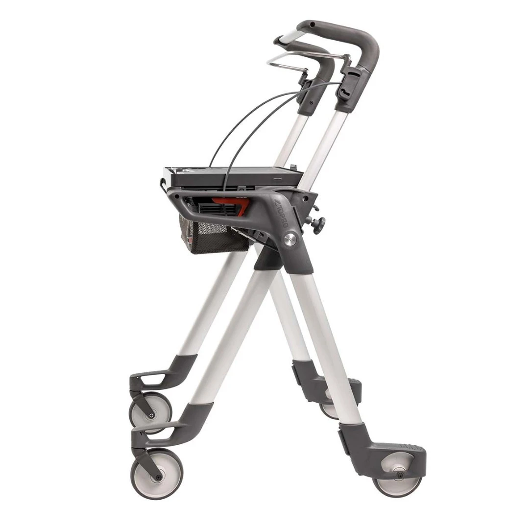 TOPRO Hestia Grey Wohnraumrollator, Stylischer Gehwagen Für Zu Hause, Platzsparender Zusammenfaltbarer Indoor-Rollator, Nur 6.9kg 5 TOPRO Hestia Grey Wohnraumrollator, Stylischer Gehwagen Für Zu Hause, Platzsparender Zusammenfaltbarer Indoor-Rollator, Nur 6.9kg – Bild 3