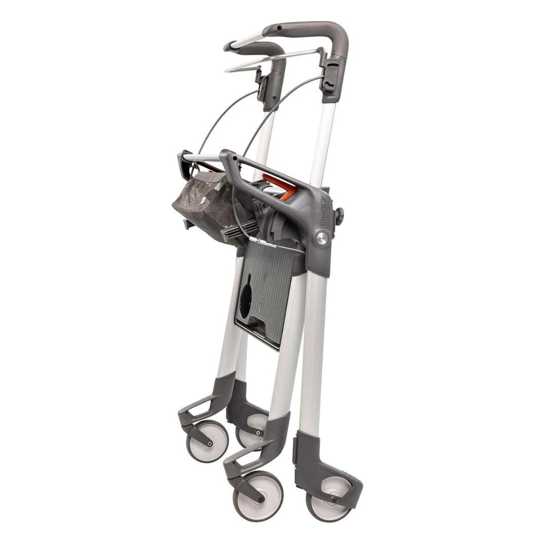 TOPRO Hestia Grey Wohnraumrollator, Stylischer Gehwagen Für Zu Hause, Platzsparender Zusammenfaltbarer Indoor-Rollator, Nur 6.9kg 6 TOPRO Hestia Grey Wohnraumrollator, Stylischer Gehwagen Für Zu Hause, Platzsparender Zusammenfaltbarer Indoor-Rollator, Nur 6.9kg – Bild 4