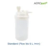 Standard Sauerstoff-Anfeuchtbehälter, Befüllbarer Atemgasbefeuchter Für Den Einsatz Bei Der Sauerstofftherapie (O2-Geräte/Konzentratoren), Volumen Ca. 350ml, Flow Bis 6 L/min. -Coloplast Verkaufsgeschäft HUM Anfeuchter 6L