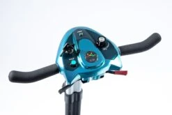 Mini Scooter Heartway Elba Lithium (S19-Brio Blau Metallic), Faltbares Elektromobil Mit Luftbereifung, 6 Km/h, Bis 115kg -Coloplast Verkaufsgeschäft Heartway Alba Bedienpult