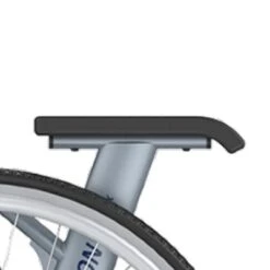 ICON 35 Ultra Lite BX-45-14 Rollstuhl, Schiebeversion 14"-Räder, Leichtgewichts-Transportrollstuhl Aus Aluminium, SB45cm, Inkl. Druckbremse, Inkl. Begleiterbremse, Inkl. Kippstützen, Ab 8.2kg -Coloplast Verkaufsgeschäft ICON 35 AL