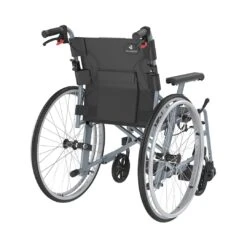 ICON 35 Ultra Lite LX-45-22 Rollstuhl, Selbstfahrer 22"-Räder, Leichtgewichts-Transportrollstuhl Aus Aluminium, SB45cm, Inkl. Druckbremse, Inkl. Begleiterbremse, Inkl. Kippstützen, Ab 9kg (verstellbarer Armlehne) -Coloplast Verkaufsgeschäft ICON 35 LX 22 IM03