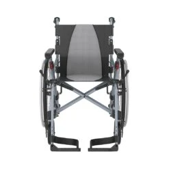 ICON 35 Ultra Lite LX-45-22 Rollstuhl, Selbstfahrer 22"-Räder, Leichtgewichts-Transportrollstuhl Aus Aluminium, SB45cm, Inkl. Druckbremse, Inkl. Begleiterbremse, Inkl. Kippstützen, Ab 9kg (verstellbarer Armlehne) -Coloplast Verkaufsgeschäft ICON 35 LX 22 IM04