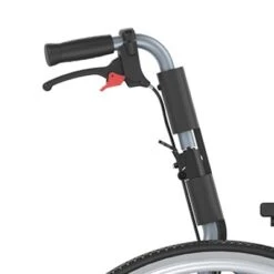 ICON 35 Ultra Lite BX-45-14 Rollstuhl, Schiebeversion 14"-Räder, Leichtgewichts-Transportrollstuhl Aus Aluminium, SB45cm, Inkl. Druckbremse, Inkl. Begleiterbremse, Inkl. Kippstützen, Ab 8.2kg -Coloplast Verkaufsgeschäft ICON 35 TBB 2