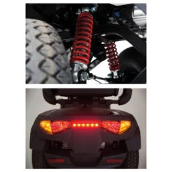 NEU: Elektromobil Invacare Comet PRO (Serie 23) Inkl. TÜV, Blau, 4-Rad Scooter, 15 Km/h Schnelles Seniorenmobil, Comfort-Sitz, Ergogriffe, LCD-Display, 75Ah Akkus, Ladegerät -Coloplast Verkaufsgeschäft INV COMETPRO Back Feder 1