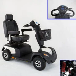 Elektromobil Invacare Comet PRO (Serie 23) TÜV, Silber, 15 Km/h -Coloplast Verkaufsgeschäft INV CometPro15 silber n19