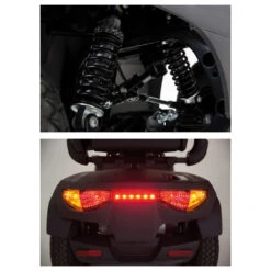 Invacare Orion PRO 10km/h TÜV, 4-Rad-E-Mobil, Elektromobil, Ein Himmelblaues Seniorenmobil, Invacare Scooter 7 Invacare Orion PRO 10km/h TÜV, 4-Rad-E-Mobil, Elektromobil, Ein Himmelblaues Seniorenmobil, Invacare Scooter -Coloplast Verkaufsgeschäft INV OrionPro Back Federung