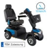 Invacare Orion PRO 10km/h TÜV, 4-Rad-E-Mobil, Elektromobil, Ein Himmelblaues Seniorenmobil, Invacare Scooter 2 Invacare Orion PRO 10km/h TÜV, 4-Rad-E-Mobil, Elektromobil, Ein Himmelblaues Seniorenmobil, Invacare Scooter -Coloplast Verkaufsgeschäft INV OrionPro blau TueV