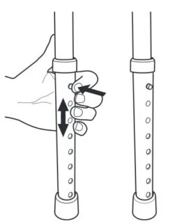 Invacare Gehbock, Gehgestell P409 Asteria, Ideal Für Das Steh- Und Geh-Training, Alu-Gestell, Stabil Bis 135kg -Coloplast Verkaufsgeschäft INV P409 faltbar 03 2