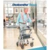 (AV) Invacare Brass Leichtgewicht-Rollator, Mit Gepolstertem Sitz, Feststellbremse, Tasche, Pannensicherer Bereifung Und Stockhalter, Bis 135kg 2 (AV) Invacare Brass Leichtgewicht-Rollator, Mit Gepolstertem Sitz, Feststellbremse, Tasche, Pannensicherer Bereifung Und Stockhalter, Bis 135kg -Coloplast Verkaufsgeschäft Invacare Brass Leichtgewicht Rollator