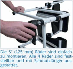 Mobilex Kakadu Schiebe-Dusch- & Toilettenrollstuhl 5"-Räder, Aluminium, HMV, In Small (130kg), Standard (150kg), Breit (150kg) Oder XL (200kg), Inkl. Eimer Mit Deckel 13 Mobilex Kakadu Schiebe-Dusch- & Toilettenrollstuhl 5"-Räder, Aluminium, HMV, In Small (130kg), Standard (150kg), Breit (150kg) Oder XL (200kg), Inkl. Eimer Mit Deckel -Coloplast Verkaufsgeschäft Kakadu Raeder