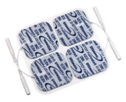 Klebeelektroden KES 286 Für Tens Gerät (TENS/EMS), Standard 4x4cm (Inhalt 8 Stück)