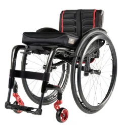 Krypton F Rollstuhl, Der Faltbare Carbon-Aktivrollstuhl, Gewicht Ab 8.3 Kg Mit Rädern, Transportgewicht (ohne Räder) Ab 5.8 Kg, Einer Der Leichtesten, Mehrfach Verstellbarer Faltrollstuhl Der Welt Ab 8,3 Kg*, Bis 110kg