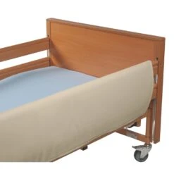 Seitengitterpolster Für Pflegebetten, Beugt Der Verletzungsgefahr Bei Patienten Vor, Premium Qualität Mit Doppelwandigem Poster, Kunstlederbezug (zwei Größen Erhältlich)