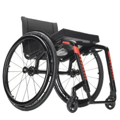 Küschall The KSL Starrrahmen-Rollstuhl, Aktiv-Adaptiv, Mit Carbon Achse, Neuer Vorderrahmen (Kantendesign), Ca. 4.3kg Transportgewicht, Ca. 6.8kg Eigengewicht