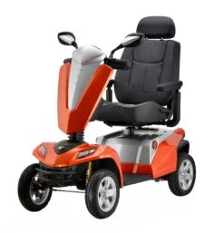 Kymco Texel Elektromobil, 15 Kmh, Scooter (Orange), Vollfederung