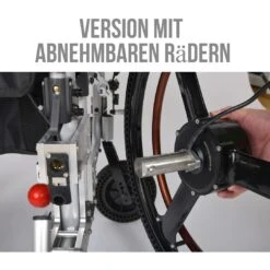(AV) Simba Elektrischer Radnabenantrieb (HMV) Komplett Mit Leichtgewichtsrollstuhl Lighti, Pannensichere Bereifung Schwarz, Bis 130kg -Coloplast Verkaufsgeschäft Lexmed Simba abnehmbar