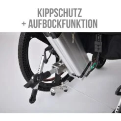 (AV) Simba Elektrischer Radnabenantrieb (HMV) Komplett Mit Leichtgewichtsrollstuhl Lighti, Pannensichere Bereifung Schwarz, Bis 130kg -Coloplast Verkaufsgeschäft Lexmed Simba kippschutz