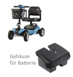 Batteriegehäuse, Komplette Einheit Mit Ober- Und Unterteil, Ohne Batterie, Byte Und Listo