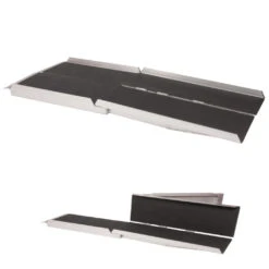 Rollstuhl Kofferrampe 240x76cm, HMV, Vollrampe, Belastbar Bis 300kg, Rampe Aus Aluminium, Faltbar, Mit Friktionsbelag 7 Rollstuhl Kofferrampe 240x76cm, HMV, Vollrampe, Belastbar Bis 300kg, Rampe Aus Aluminium, Faltbar, Mit Friktionsbelag -Coloplast Verkaufsgeschäft MOB SR 180 1