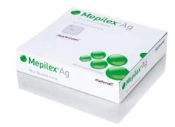 Mepilex AG 10x10cm (P=10) Antimikrobieller Schaumverband