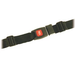 Sicherheitsgurt Sigu 1 (lang), Für Rollstühle, Nutzlänge 165cm, 40mm Breit, PRESS-Tasten-Metallschloss