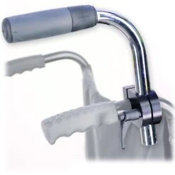 Rollstuhl Schiebegriff-Erhöhung (Paar) Universell Höhenverstellbar, Zum Nachträglichen Anbau, Für Verschiedene Rohr-Außendurchmesser