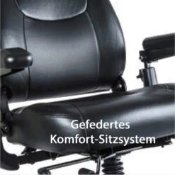 Meyra Cityliner CL510 X-Edition Scooter, Elektromobil 10 Km/h TÜV, Inkl. Sitzheizung, Inkl. Heckmarkierungstafel, Starker Motor, Nutzergewicht Bis 165 Kg -Coloplast Verkaufsgeschäft Meyra CL510 Scooter Sitz