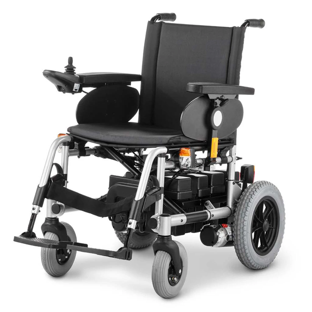 Meyra Clou Elektrorollstuhl 9.501, Faltbar, Indoor E-Stuhl, Wartungsfreie Akkus, 2x180W Motor, 6 Km/h, SB 38-55, Belastbar Bis 120 Kg 4 Meyra Clou Elektrorollstuhl 9.501, Faltbar, Indoor E-Stuhl, Wartungsfreie Akkus, 2x180W Motor, 6 Km/h, SB 38-55, Belastbar Bis 120 Kg – Bild 2