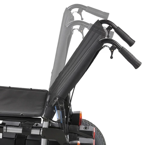 Meyra Clou Elektrorollstuhl 9.501, Faltbar, Indoor E-Stuhl, Wartungsfreie Akkus, 2x180W Motor, 6 Km/h, SB 38-55, Belastbar Bis 120 Kg 7 Meyra Clou Elektrorollstuhl 9.501, Faltbar, Indoor E-Stuhl, Wartungsfreie Akkus, 2x180W Motor, 6 Km/h, SB 38-55, Belastbar Bis 120 Kg – Bild 5