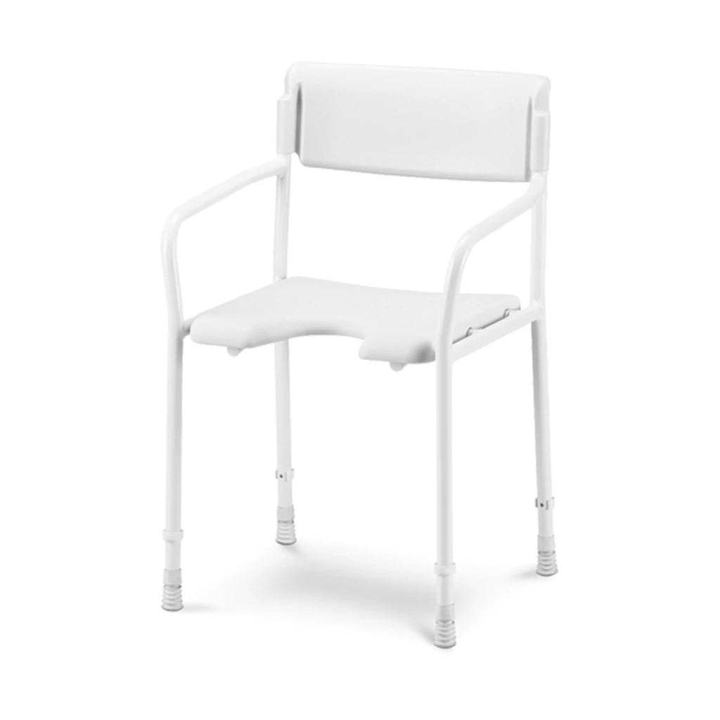 Meyra DuBaStar Duschstuhl, Mit Armlehnen & Rückenlehne 3 Meyra DuBaStar Duschstuhl, Mit Armlehnen & Rückenlehne
