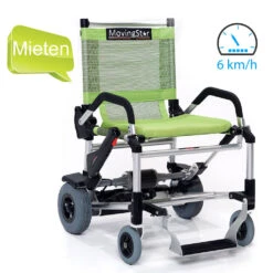 MIETE = Elektrorollstuhl MovingStar, Der Klapp Und Faltbare Elektrische Rollstuhl - WOCHENMIETE -