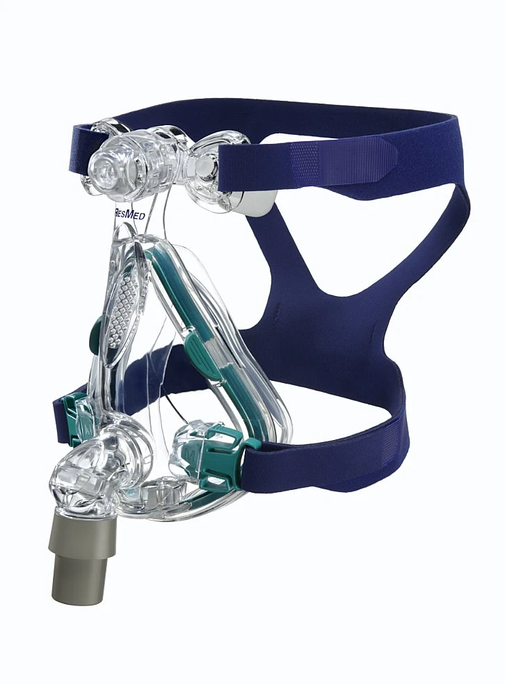 Mirage Quattro Full Face Maske CPAP Von ResMed, Die Bewährte Nasen- Und Mundmaske, Mit Kopfband & Ausatemventil 3 Mirage Quattro Full Face Maske CPAP Von ResMed, Die Bewährte Nasen- Und Mundmaske, Mit Kopfband & Ausatemventil