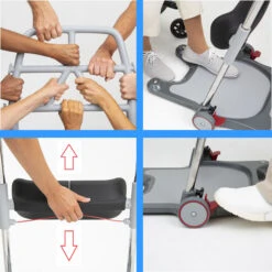 Etac Molift Raiser PRO Im Set, Inklusive Gürtel L/XL + Handgurte, Transfer- Und Umsetzhilfe, Restkräfte Nutzen - Pflegekräfte Schonen -Coloplast Verkaufsgeschäft Molift Raiser Pro n20 det