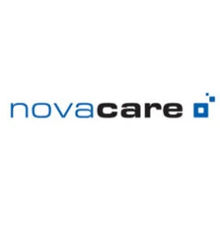 2 X Fersenschoner Von Novacare, Fersenpolster Mit Polyester-Hohlfasern, Ausgezeichnete Scherkraftreduktion, Hohe Anwenderverträglichkeit, Anti-Dekubitus (1 Paar) -Coloplast Verkaufsgeschäft Novacare Shop Logo 1 1