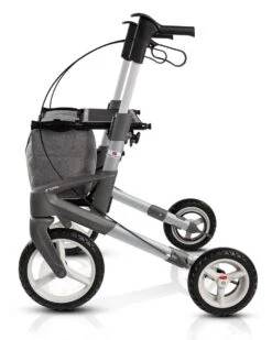 TOPRO Olympos ATR Rollator, S (Benutzergröße140–170 Cm), Silber, Mit Offroad-Räder, Der Outdoor Rollator, Faltbar, Leichtgewicht, Bis 150kg 11 TOPRO Olympos ATR Rollator, S (Benutzergröße140–170 Cm), Silber, Mit Offroad-Räder, Der Outdoor Rollator, Faltbar, Leichtgewicht, Bis 150kg -Coloplast Verkaufsgeschäft Olympos ATR silber 02