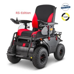 Elektro Rollstuhl Meyra Optimus 2 RS-Edition, Der Elektrische Rollstuhl In Sonderedition RS, ErgoSeat, Schwarz, Bis 150kg