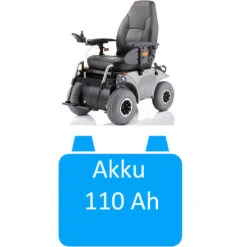 Meyra Batterie 12V 110Ah (5h) 125Ah (20h) Geschlossen, Wartungsfrei, Original, Für Optimus 2, Verstärkte Akkus, Es Werden Bei Komplett-Tausch Immer 2 Stück Benötigt!