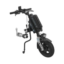 PAWS CITY Elektrisches Zuggerät Für Rollstühle, HMV, Rollstuhlzuggerät, 12" Oder 14"-Räder, Für Stadtfahrten Und Ebene Straßenoberflächen