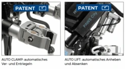 PAWS CITY Elektrisches Zuggerät Für Rollstühle, HMV, Rollstuhlzuggerät, 12" Oder 14"-Räder, Für Stadtfahrten Und Ebene Straßenoberflächen -Coloplast Verkaufsgeschäft PAWS City Klemme