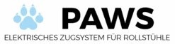 PAWS TOURER Elektrisches Zuggerät Für Rollstühle, HMV, 20"-Räder, Rollstuhlzuggerät Für Offroad-Abenteuer -Coloplast Verkaufsgeschäft PAWS Logo 1