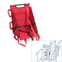 Alpha Tragesitz SWING Von Petermann Zum Personentransport, Belastbar Bis 180 Kg, Inkl. Diagonal- & Beckengurt, Mit 10 Tragegriffen Und 6 Schnallen