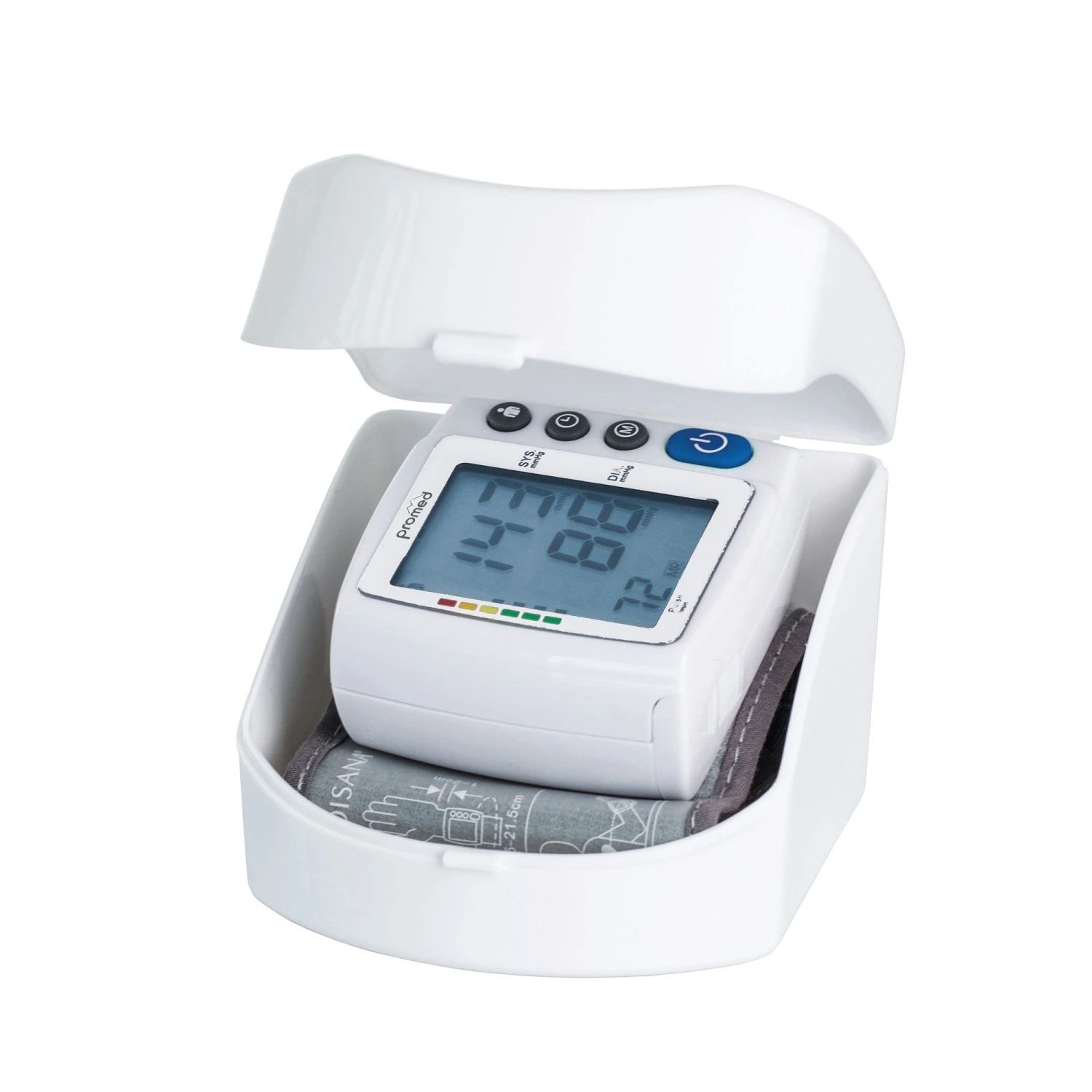 Promed HGP-30 Handgelenk-Blutdruckmessgerät Und Digitalthermometer Zur Oralen, Axillaren Und Rektalen Messung Im Set (Aktionsware) 4 Promed HGP-30 Handgelenk-Blutdruckmessgerät Und Digitalthermometer Zur Oralen, Axillaren Und Rektalen Messung Im Set (Aktionsware) – Bild 2