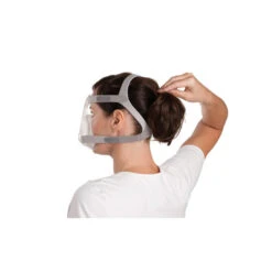 ResMed Quattro Air For HER Nasen-Mundmaske CPAP-FullFace-Maske Für Die Schlaftherapie -Coloplast Verkaufsgeschäft Quattro Air HER Kopf hinten 3