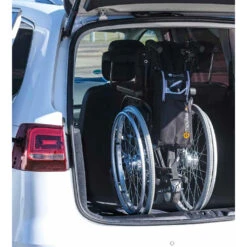 Sunrise Medical R20 Faltbare Schiebehilfe Mit Breezy Unix2 Standardrollstuhl , Fertig Vormontiert -Coloplast Verkaufsgeschäft R20 Auto 1